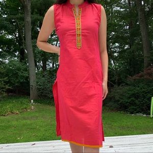 Ethnic Indian Dress/Kurta Embroidered Details